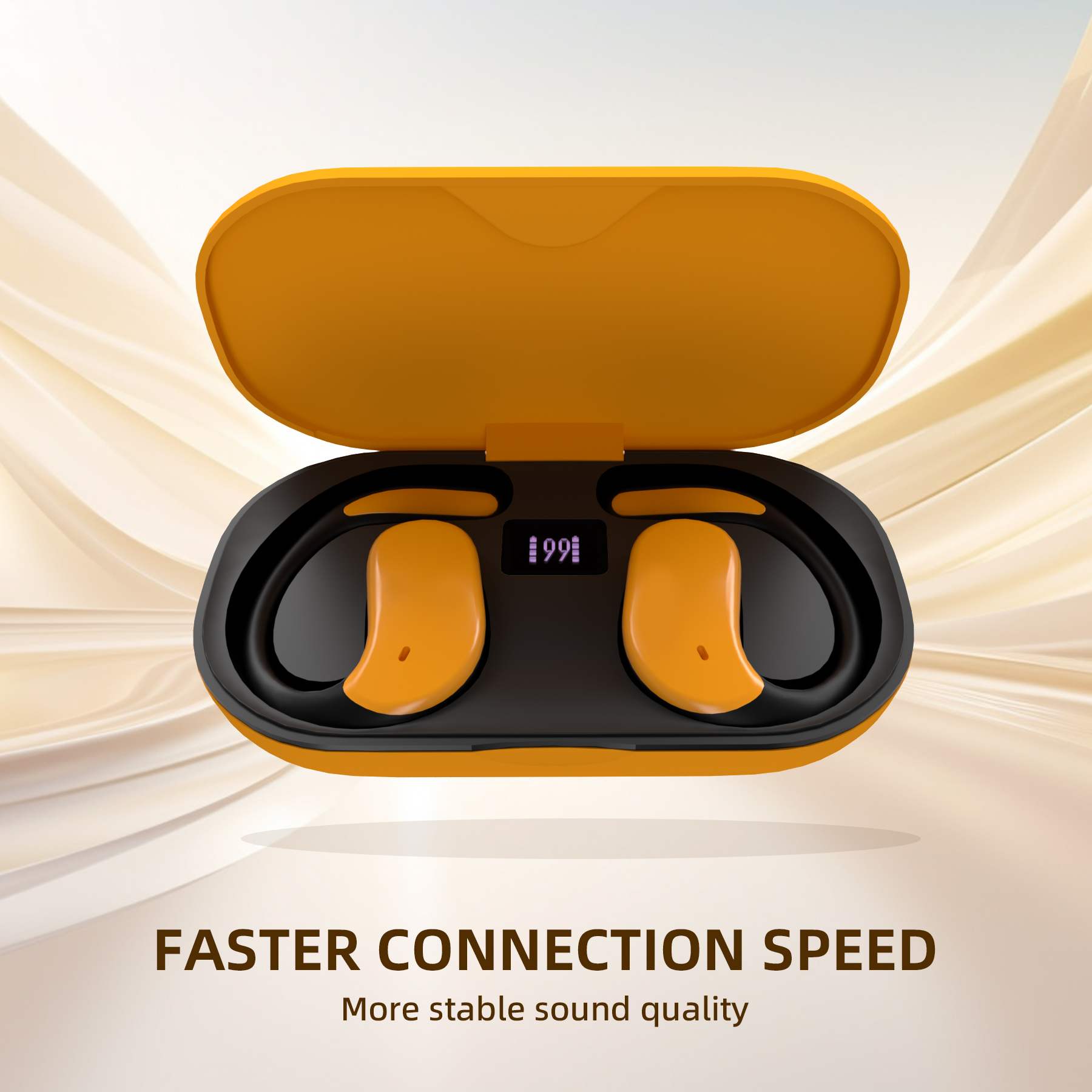 Office Work Tech - Bluetooth Headphones With Smart Noise-Cancelling Earbuds
