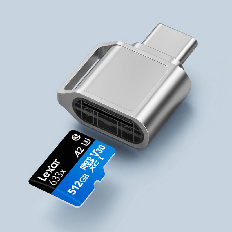 Smart Card Reader - OTG Adapter USB Type C Card