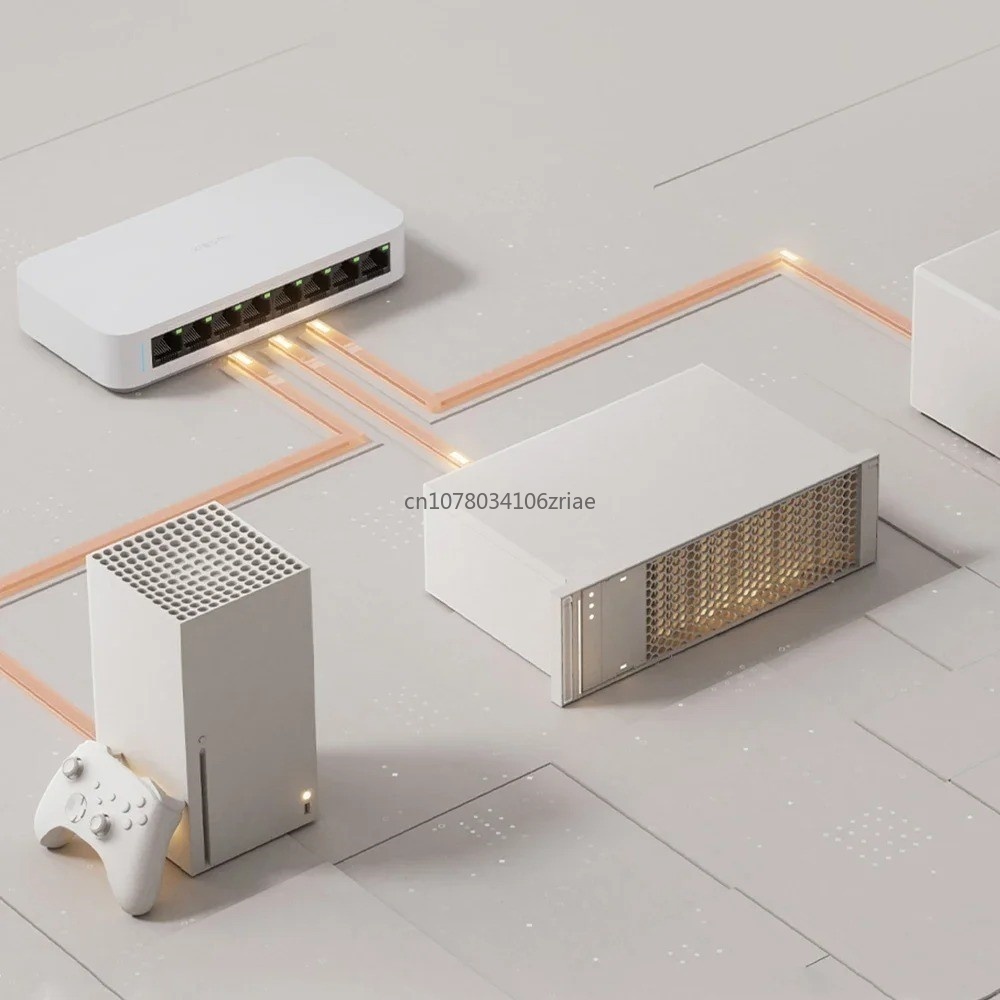 Origina Xiaomi Gigabit Etherne - Ethernet Switch 8 Port 评论和价格
