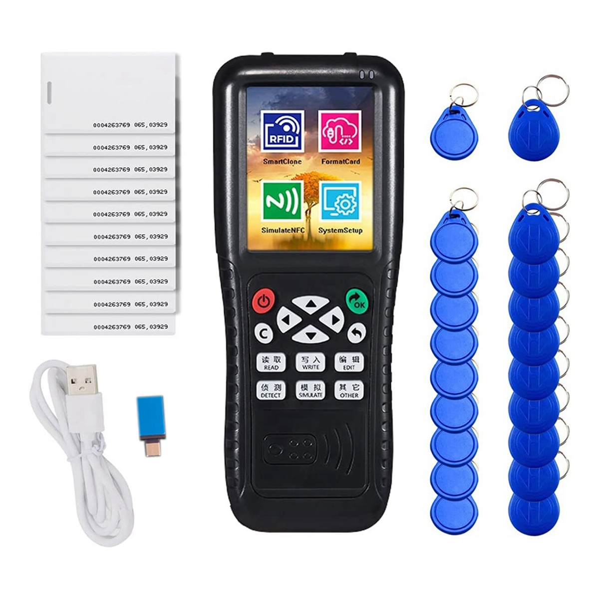 A06K NFC RFID Card Copier Read - Smart Card Reader 评论和价格