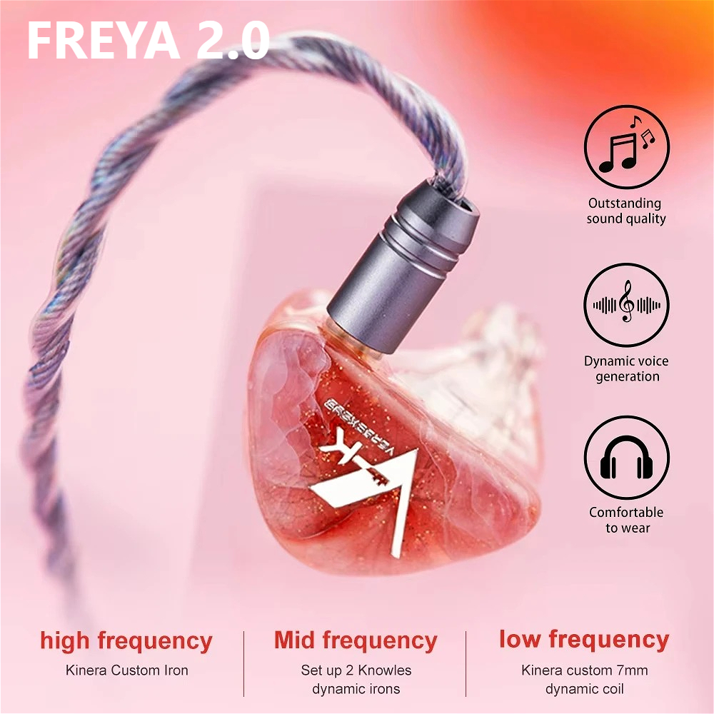 Kinera Freya 2.0 1DD+3 Knowles - Office Work Tech 评论和价格