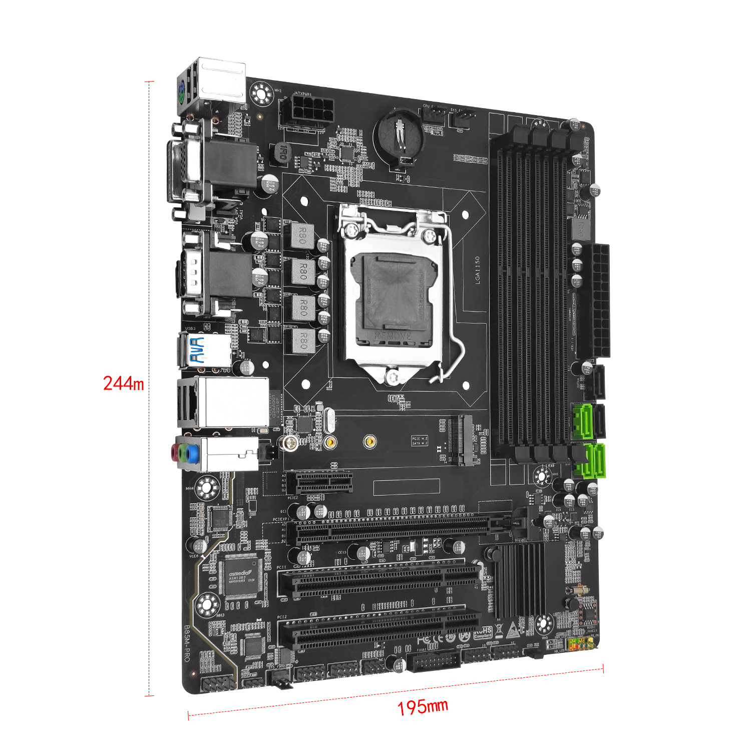 MACHINIST B85M PRO Motherboard - Office Work Tech 评论和价格