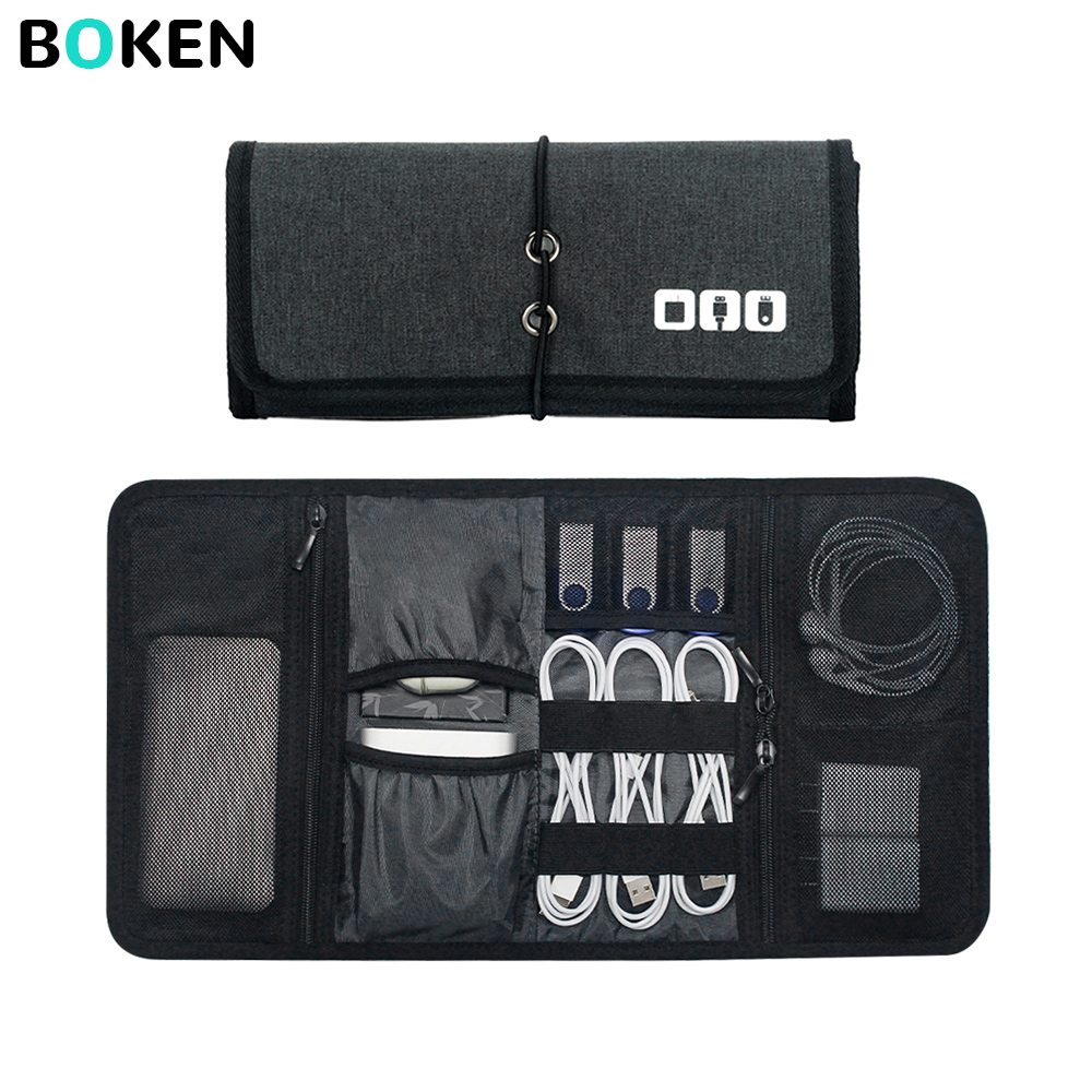 Tech Organizer Bag Cable Stora - Office Tech Bag 评论和价格