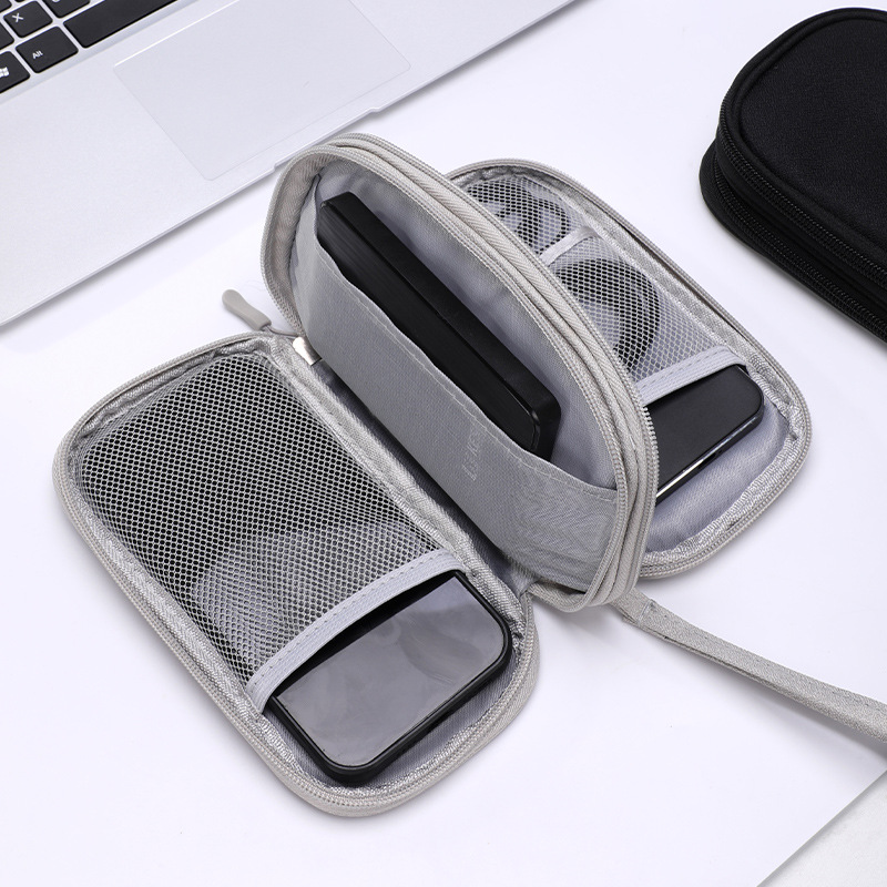 Travel Data Cable Storage Bag, - Office Tech Bag 评论和价格