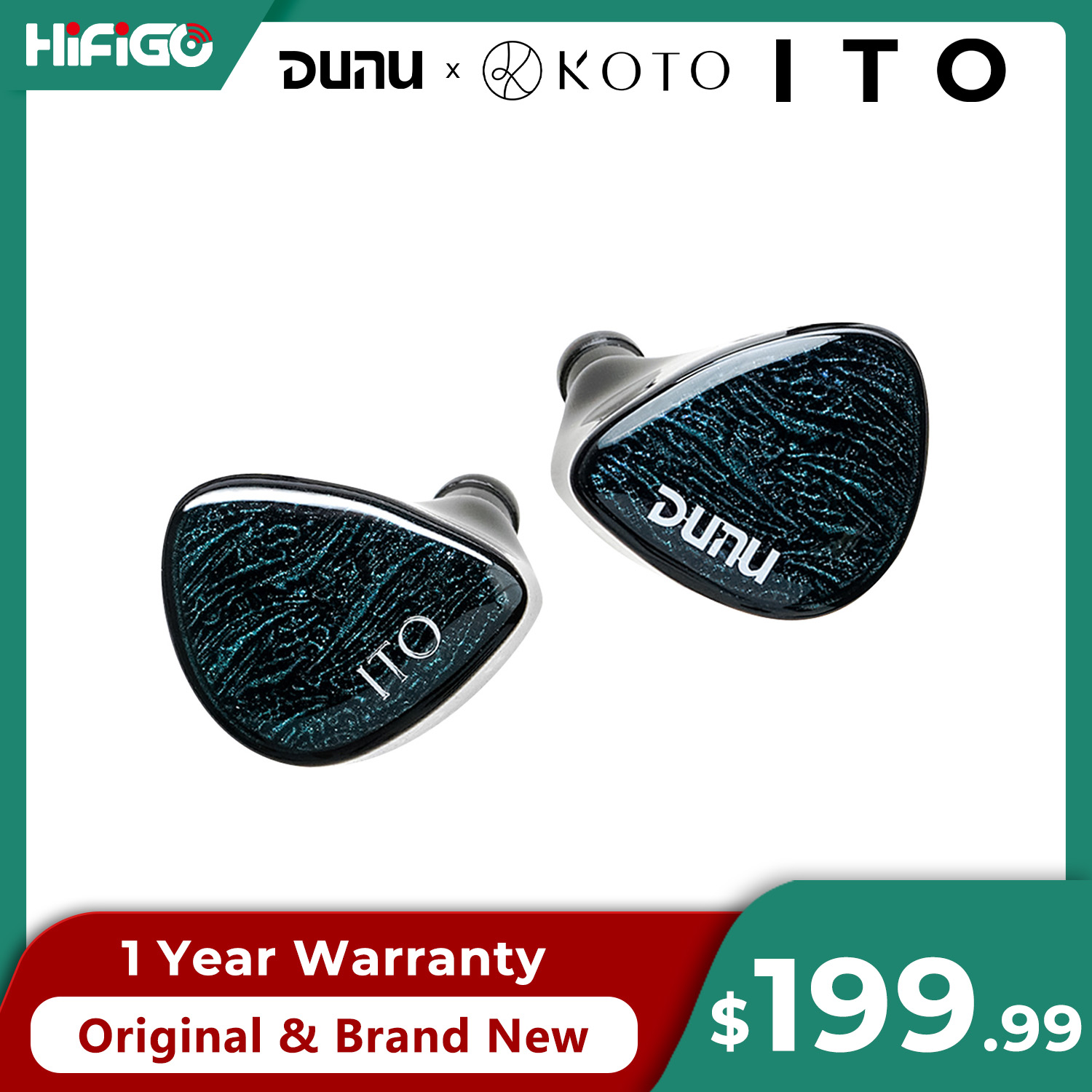 DUNU x KOTO ITO In-ear Earphon - Office Work Tech 评论和价格
