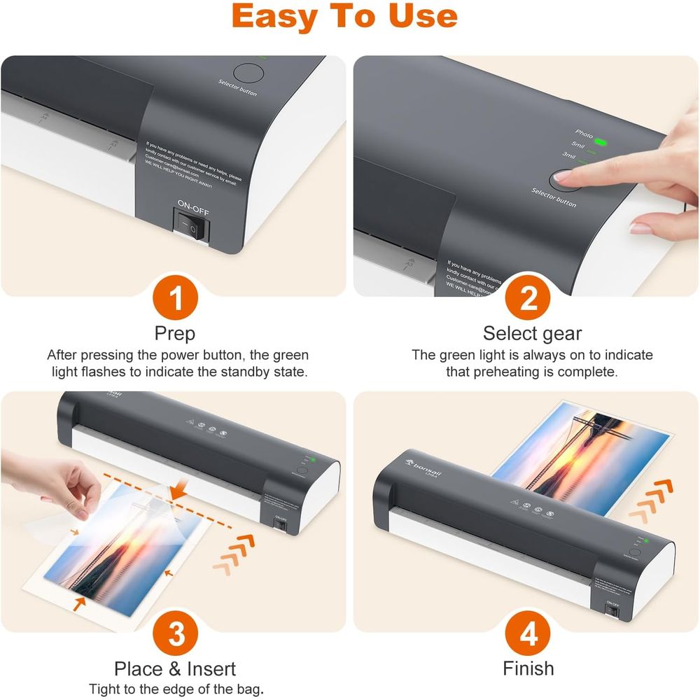 13 Inch 7-in-1 Thermal Laminat - Office Work Tech 评论和价格