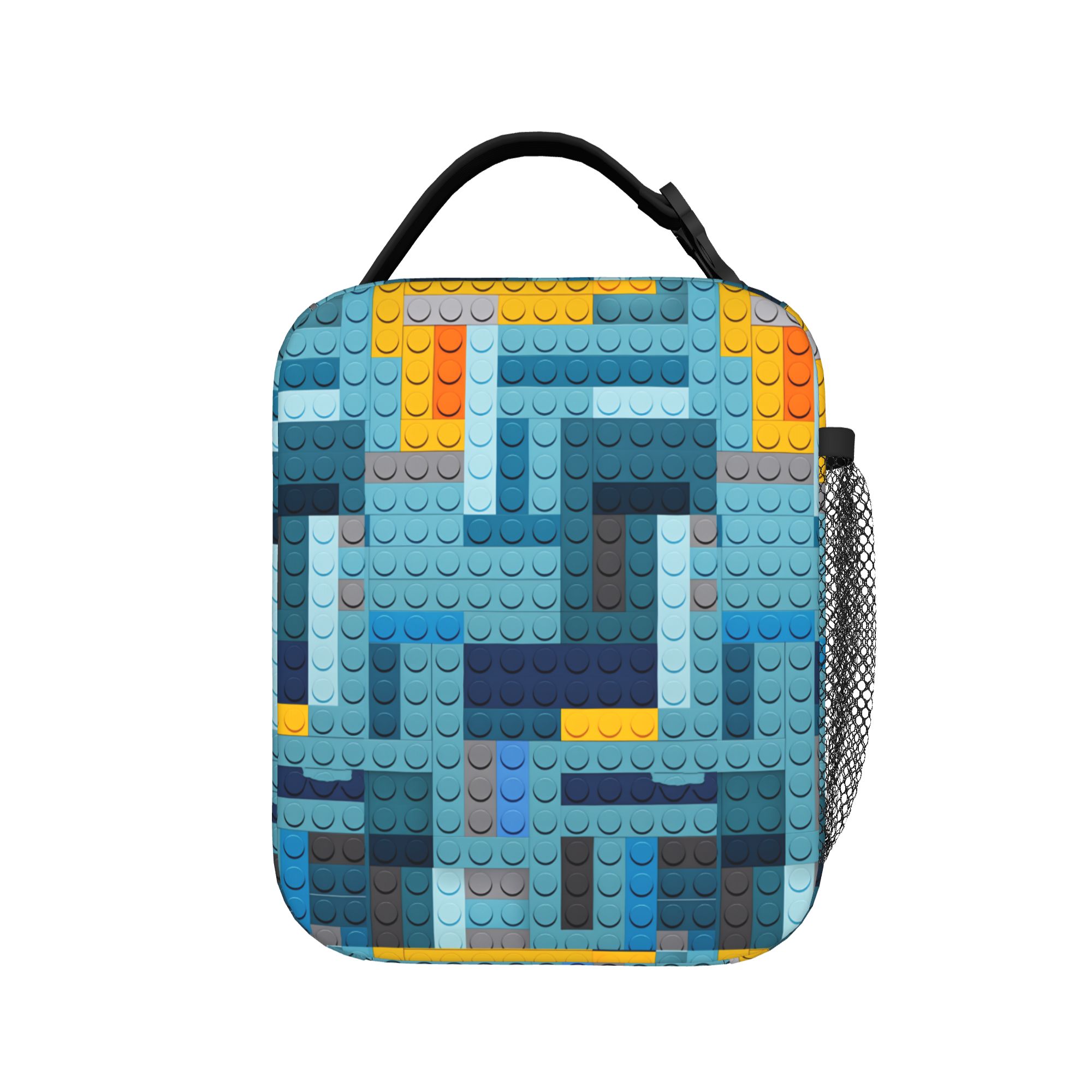 Blue Tech Pixel Building Block - Office Tech Bag 评论和价格