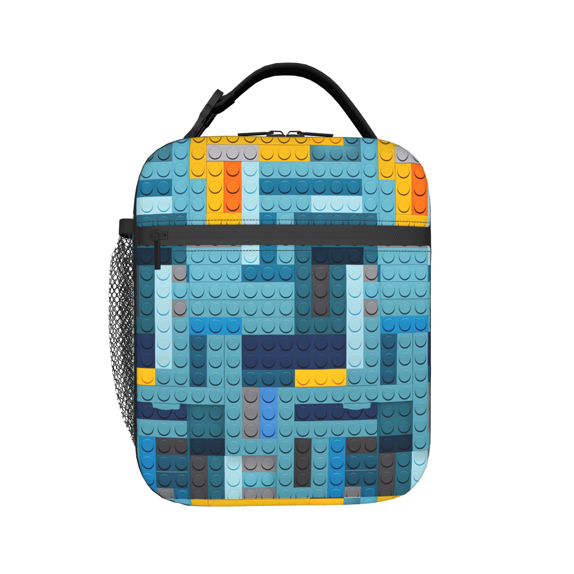 Blue Tech Pixel Building Block - Office Tech Bag 评论和价格
