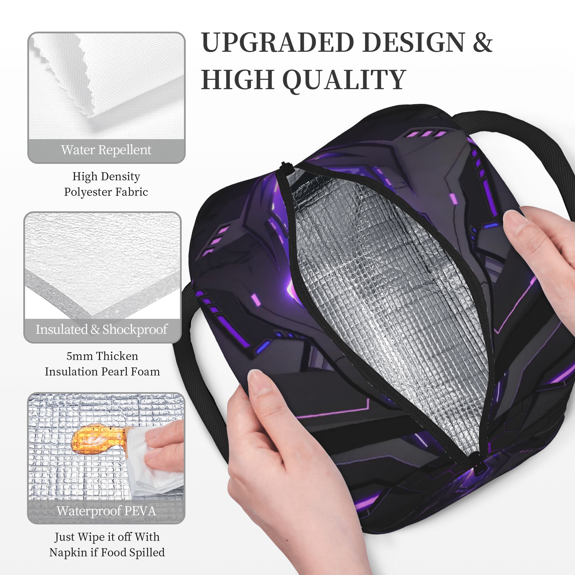 Mechanical Robots Futuristic M - Office Tech Bag 评论和价格