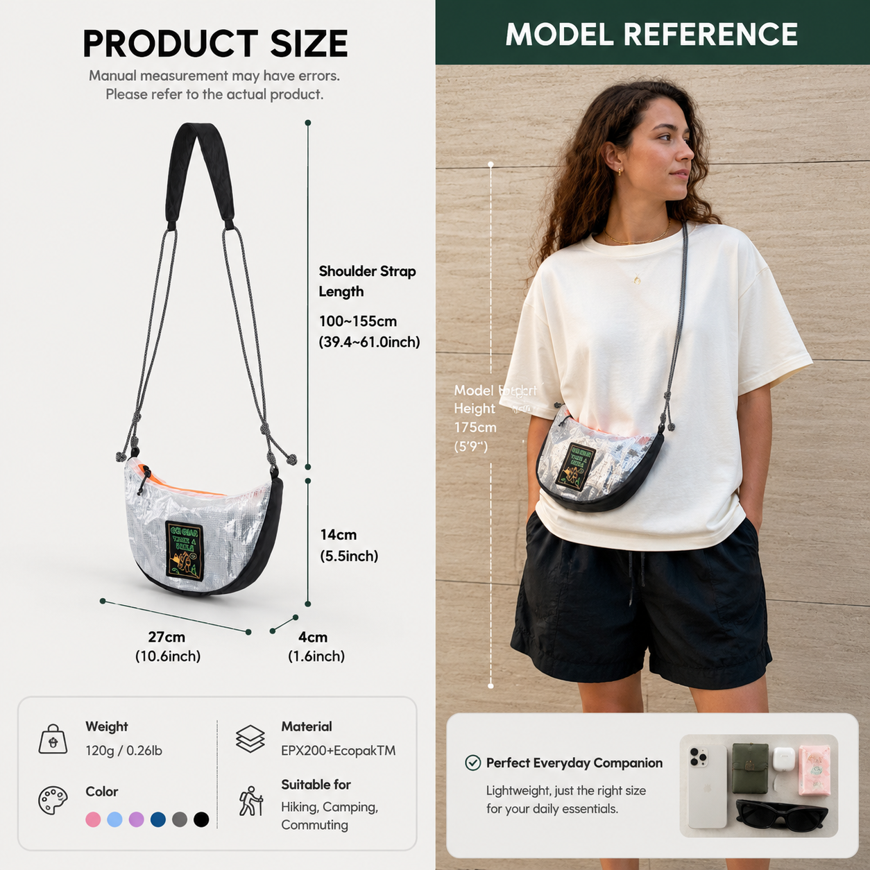 ECOpak Tech Mesh Sling Bag Ult - Office Tech Bag 评论和价格