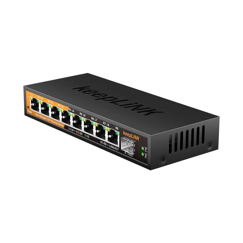 KeepLiNK 8-Port 2.5GbE Managed - Ethernet Switch 8 Port 评论和价格