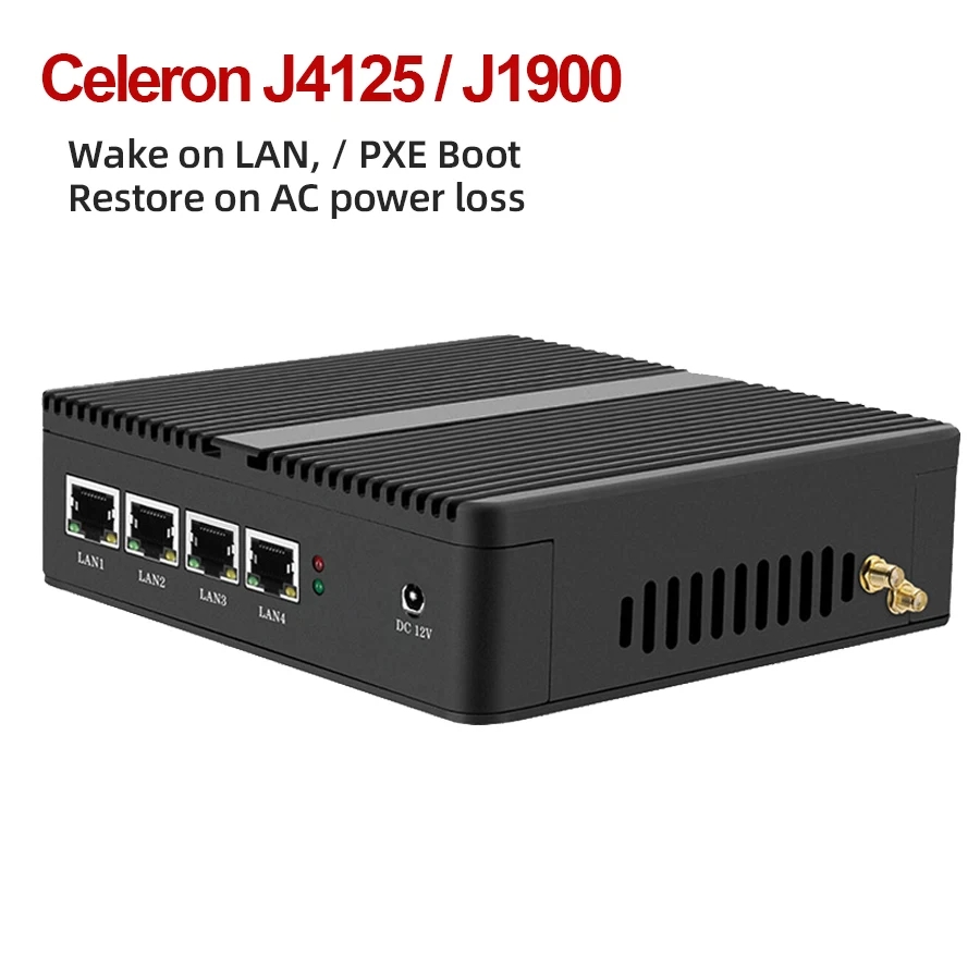Firewall Router pFsense Fanles - Thin Client Mini Pc 评论和价格