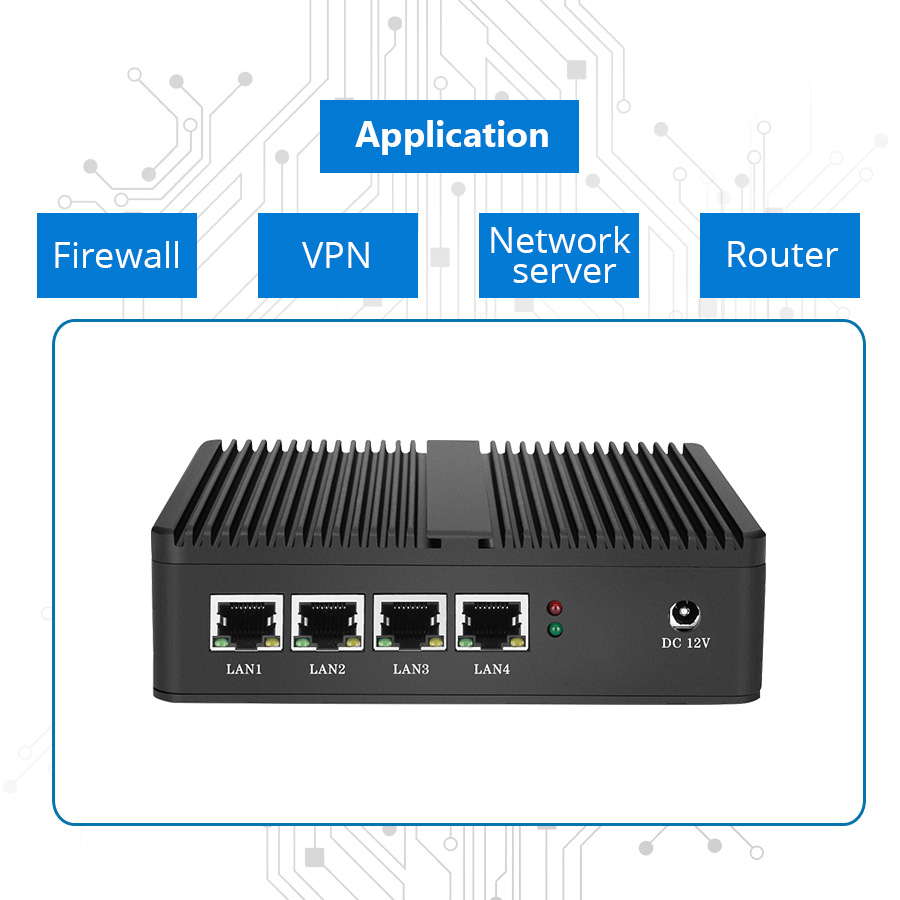 Firewall Router pFsense Fanles - Thin Client Mini Pc 评论和价格